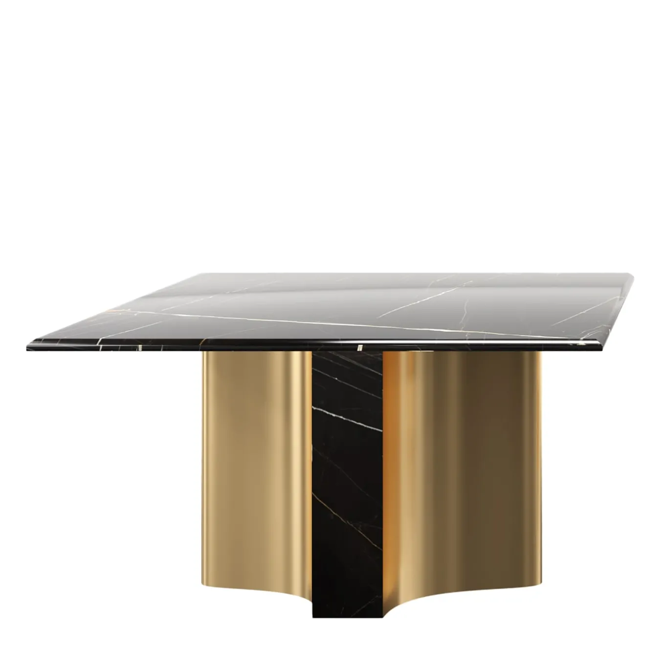 Barso Q Sahara Noir Marble Coffee Table by Paolo Ciacci