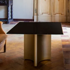 Barso Q Sahara Noir Marble Coffee Table by Paolo Ciacci