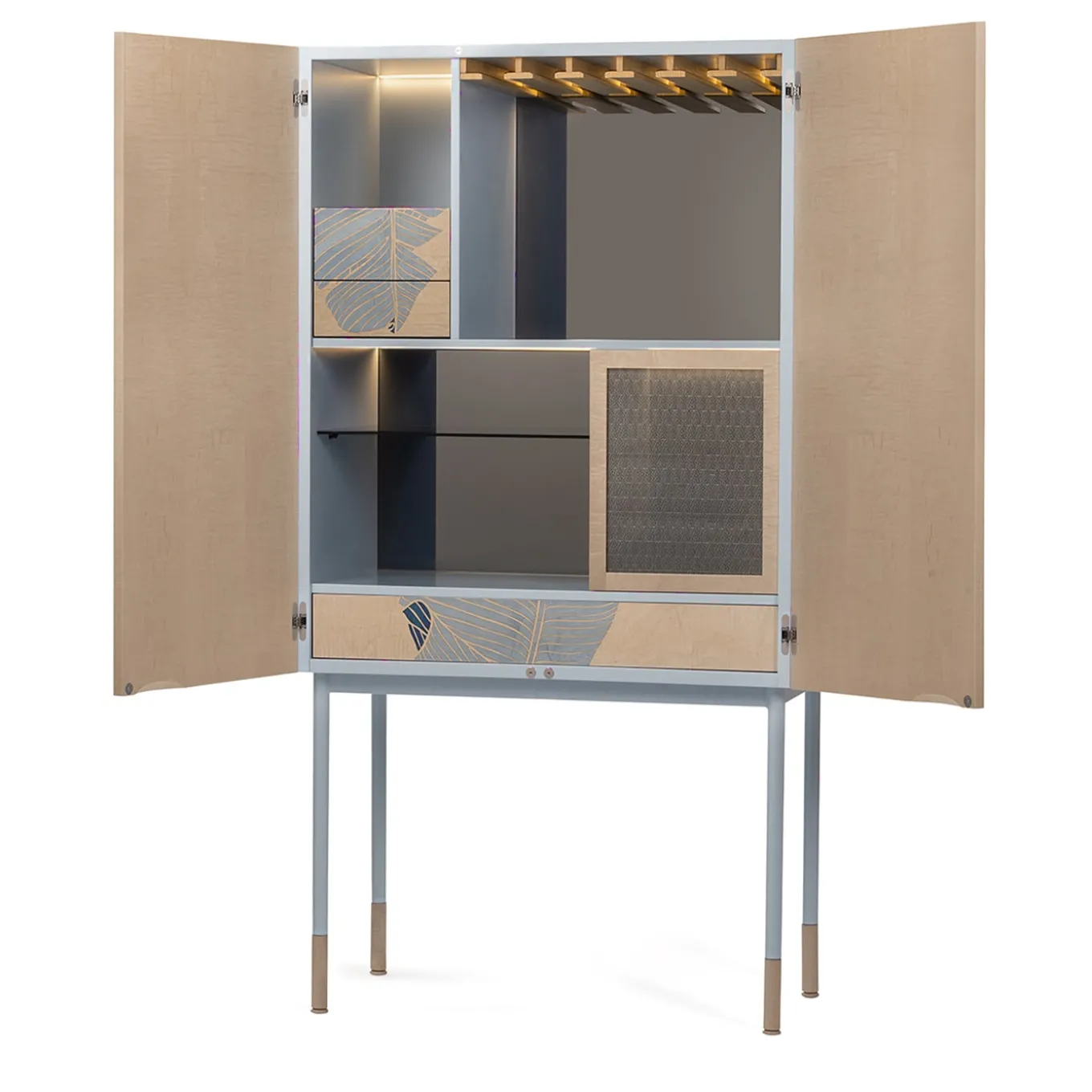 Basjoo Azure Cabinet by Hebanon Studio
