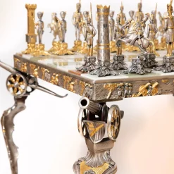 Battaglia di Waterloo Chess Table