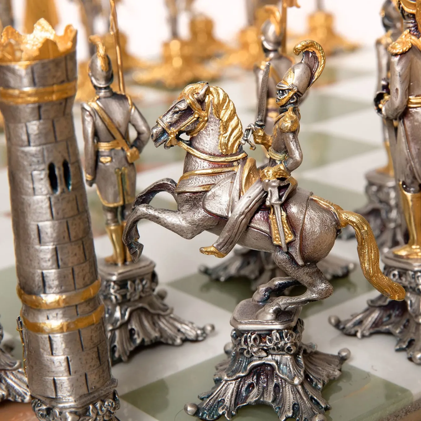 Battaglia di Waterloo Chess Table