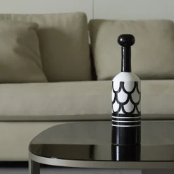 Bauhaus Black Decorative Bottle