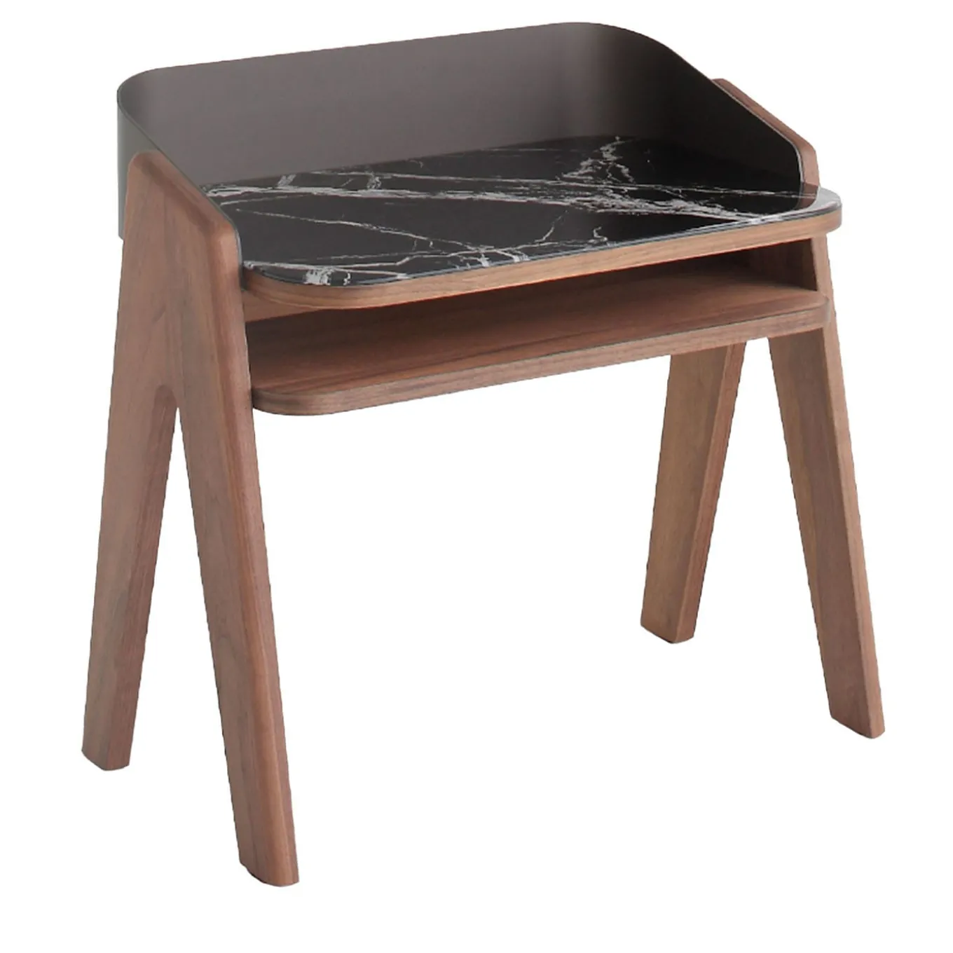 Bavero Breccia Imperiale Marble-Effect Nightstand