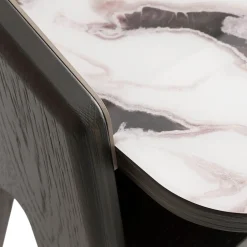 Bavero Trinity White Nightstand