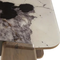 Bavero Trinity White Writing Desk