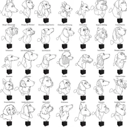 Beagle Bronze Statuette