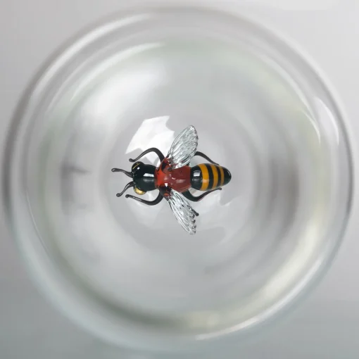 Bee Glass Bottle