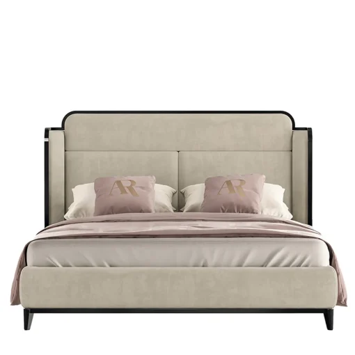 Beige Bed