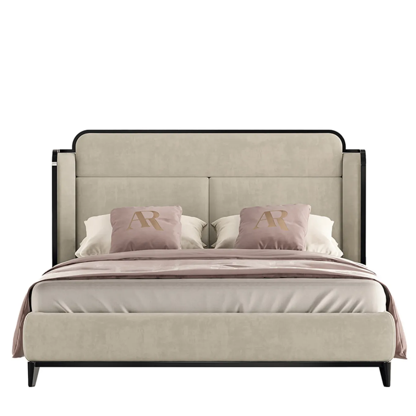Beige Bed