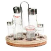 Beige 6-Piece Cruet Set