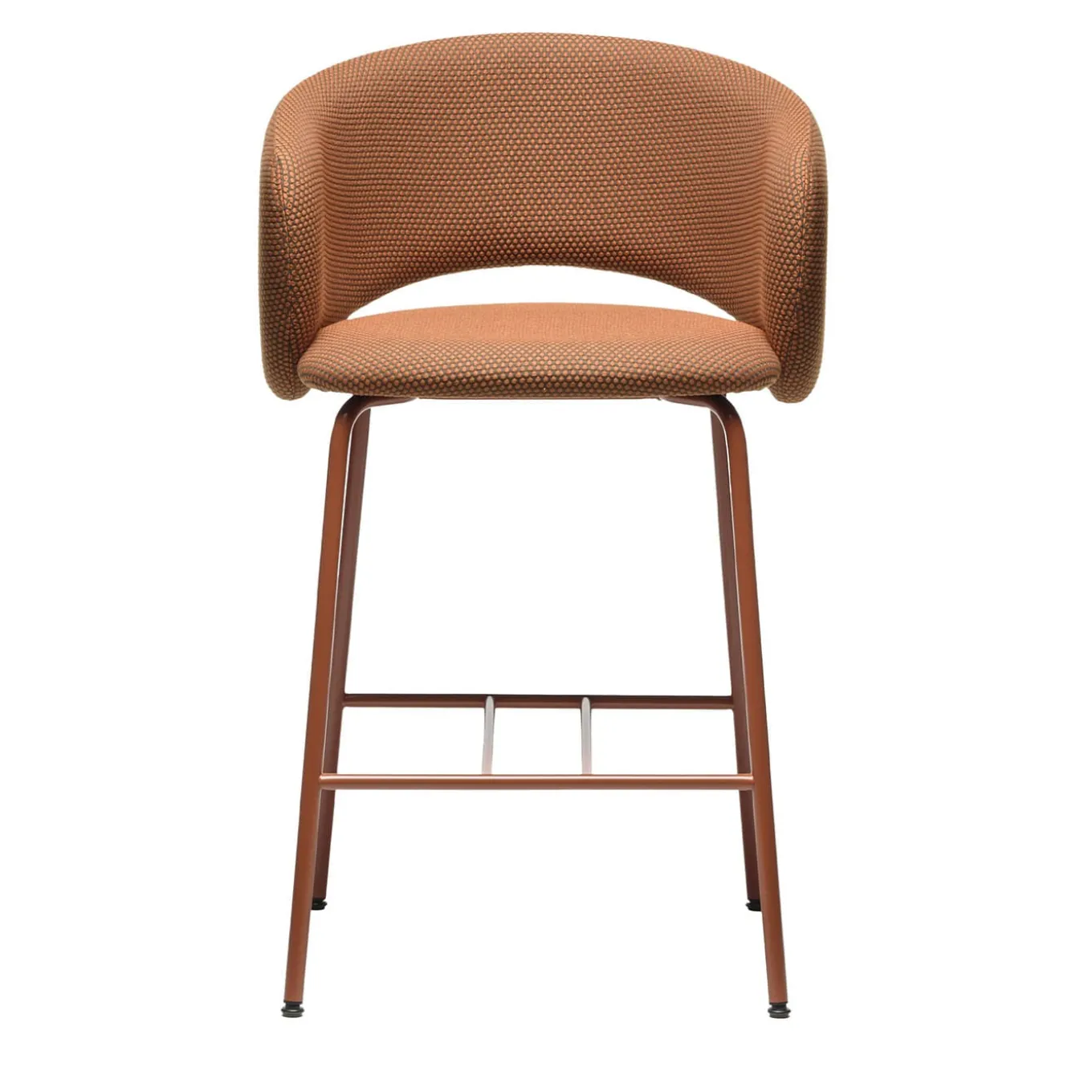 Bel M-Sg-65 Terracotta Bar Stool By Pablo Regano