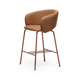 Bel M-Sg-65 Terracotta Bar Stool By Pablo Regano