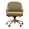 Bellagio Swivel Office Chair with Ash Wood Frame