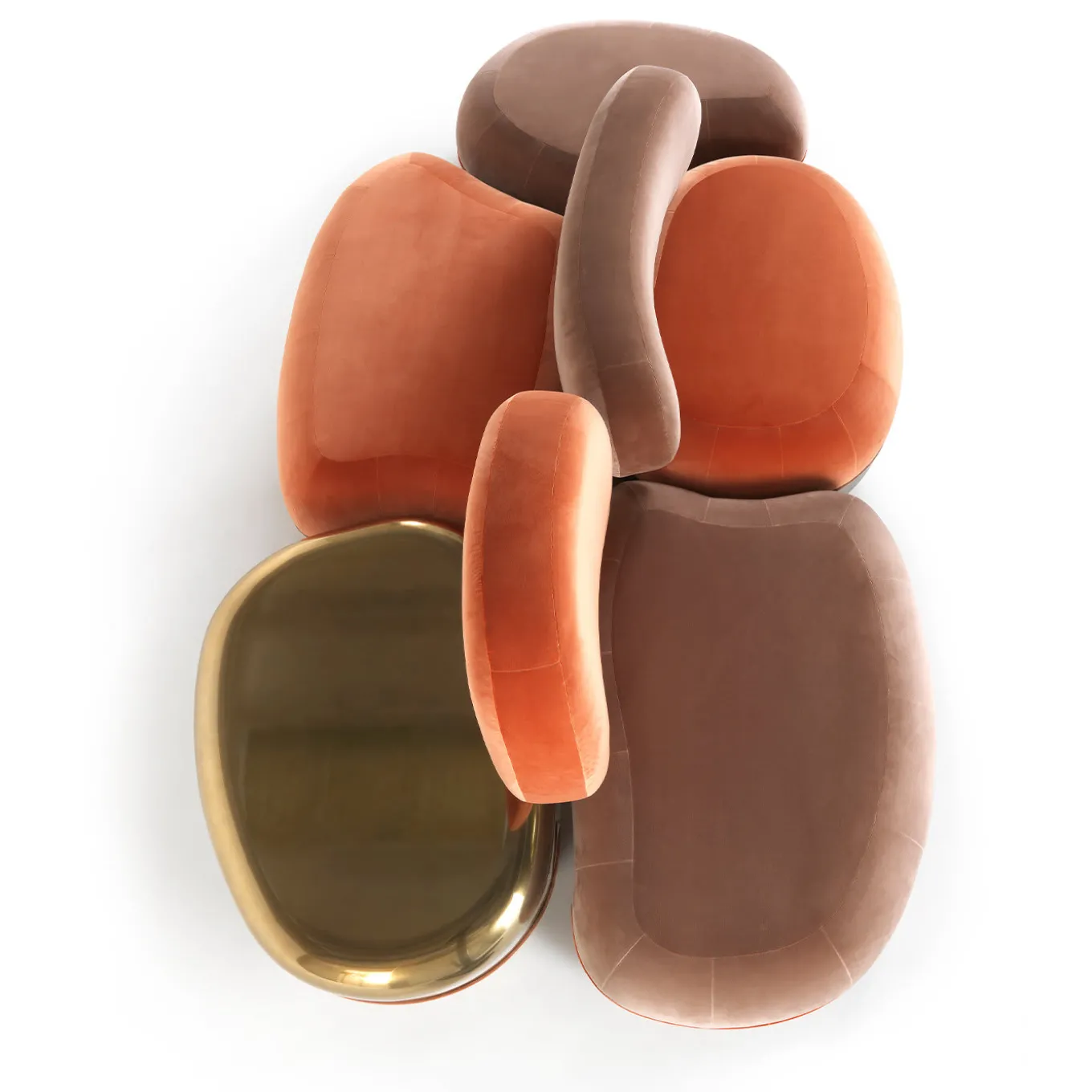 Belmer Modular Sofa by Matteo Cibic