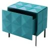 Belmondo Bedside Table Light Blue by Bruno Rainaldi