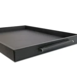 Ben Silver Black Big Tray
