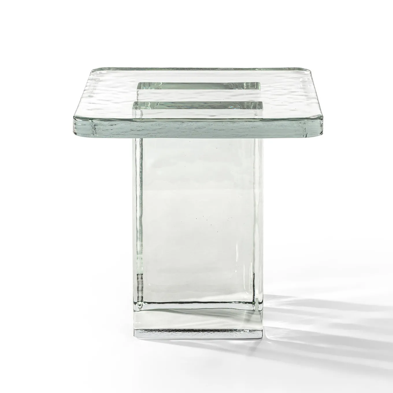 Berg Glass Side Table by John Pawson