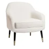 Bernadette White Armchair