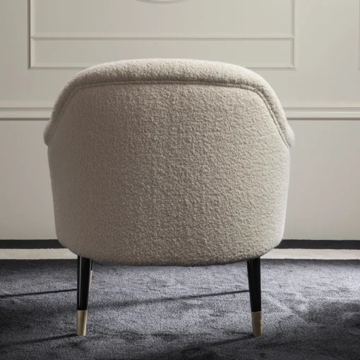 Bernadette White Armchair