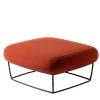 Bernard Orange Large Ottoman