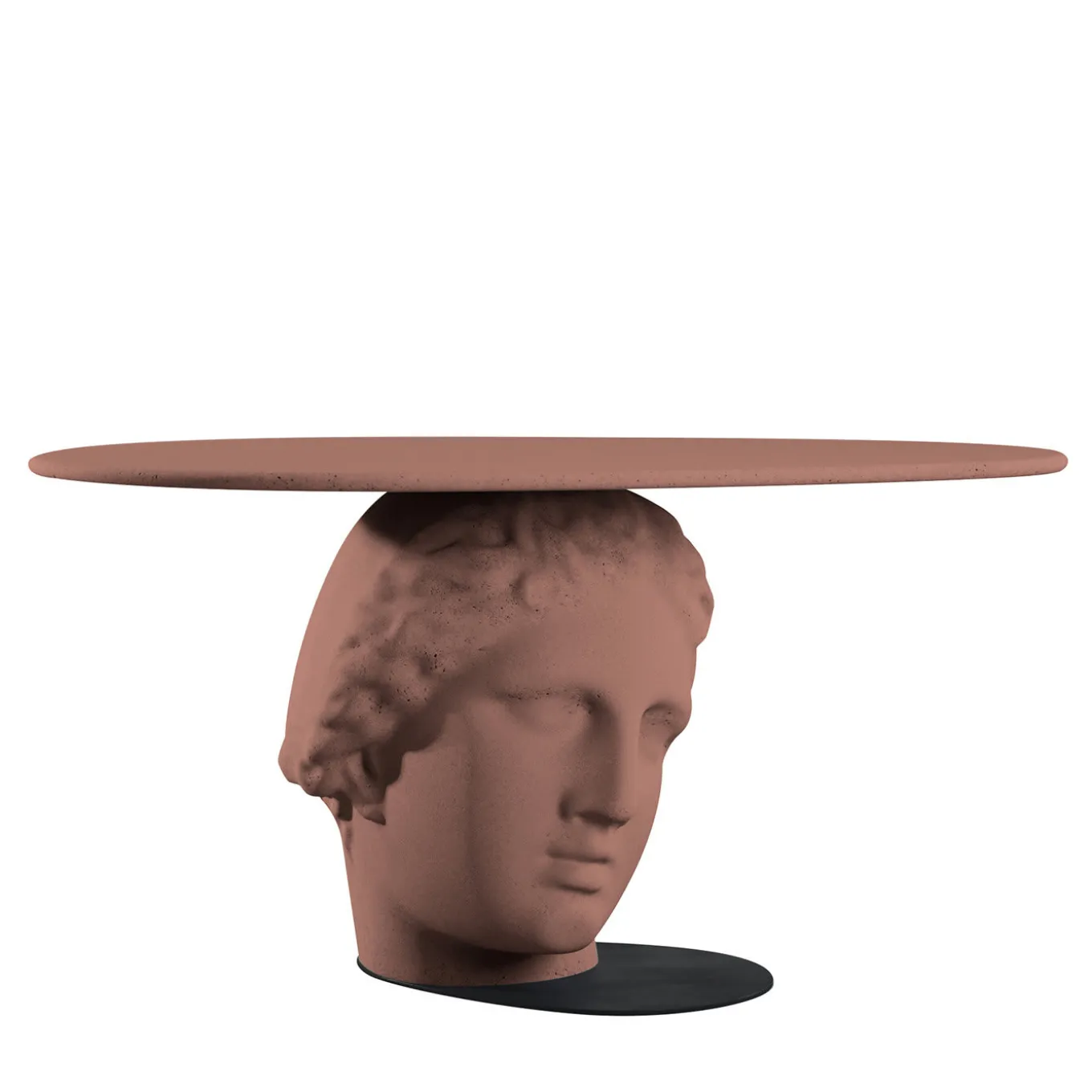 Betti Red Brick Coffee Table II by Marialaura Rossiello Irvine