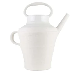 Bianco Latte 08 White Ceramic Watering Can