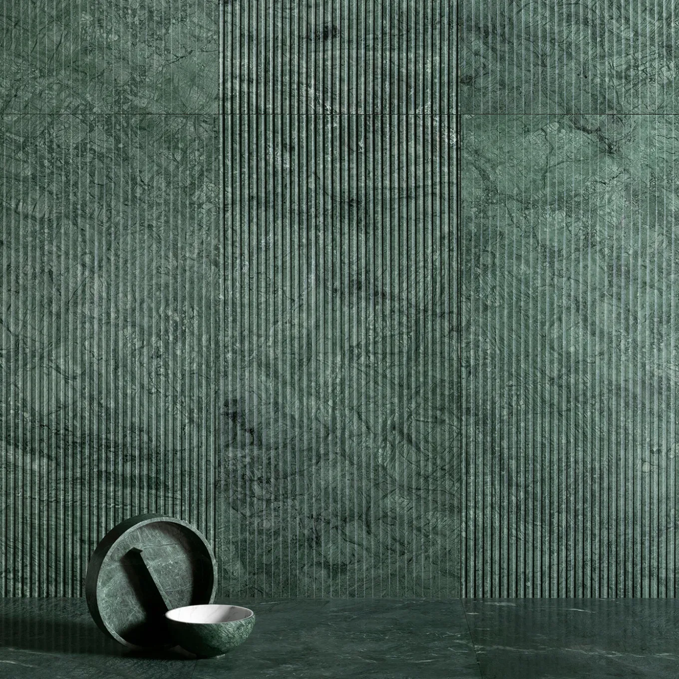 Bicolor Small Marble Bowl