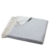 Biella Pearl Gray Blanket