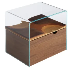 Bifronte Nightstand with Drawer by Toyo Ito