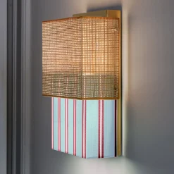 Bikini #1 Wall Lamp Light Blue