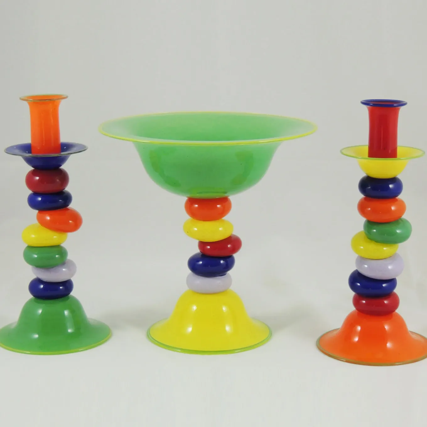 Bilico Green Candle Holder