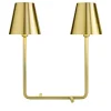 Bio Satin Brass Table Lamp By Aldo Cibic