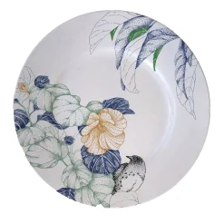 Bird Song Polychrome Dessert Plate #2