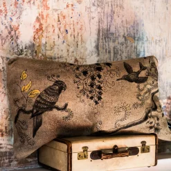 Birds & Flowers Cushion 010
