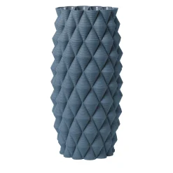 Bisanzio Blue Ceramic Vase