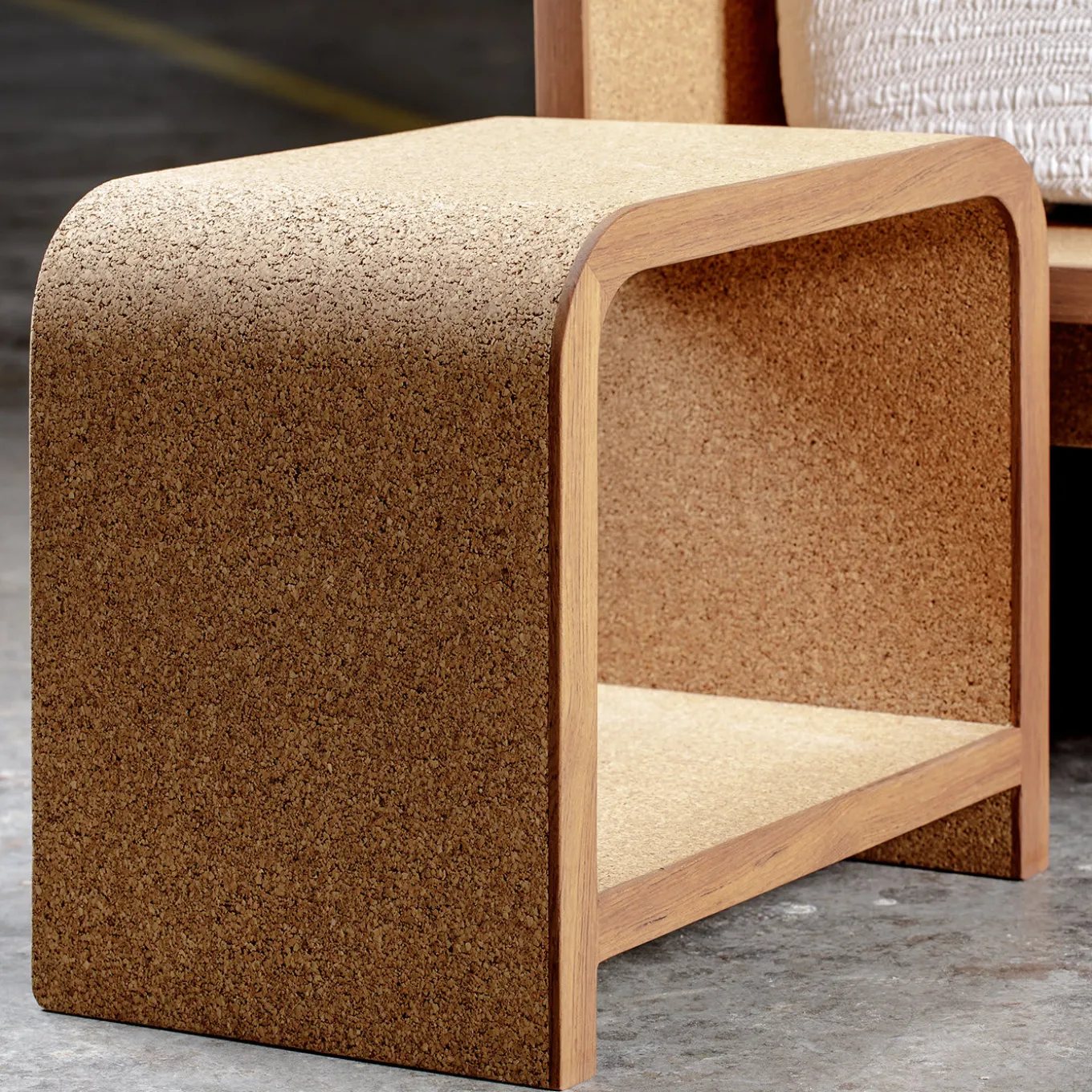 Bisu Bedside Table by Matteo Congiu