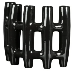 Black Bud Vase