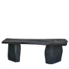Black Dolmen Dining Table