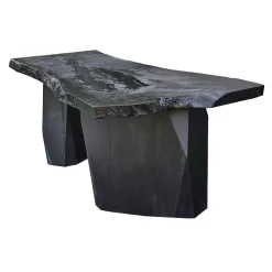 Black Dolmen Dining Table