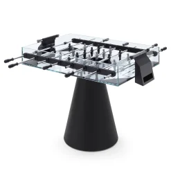 Black Foosball Table Ghost by Basaglia + Rota Nodari