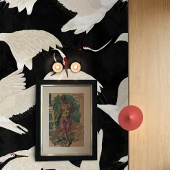 Black Heron Asian Wallpaper