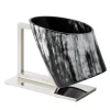 Black Horn Champagne Holder