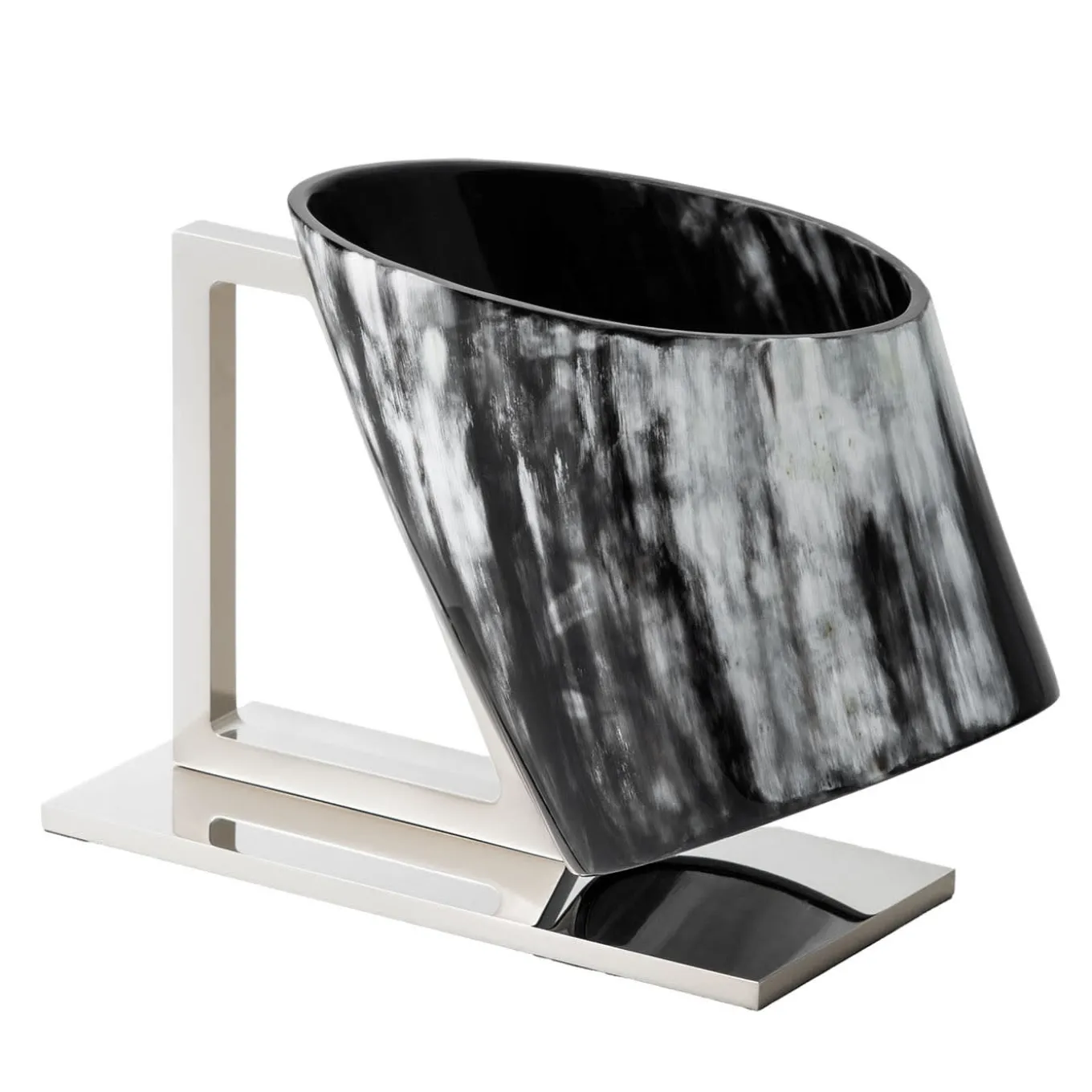 Black Horn Champagne Holder