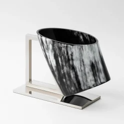 Black Horn Champagne Holder