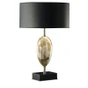 Black Horn Table Lamp