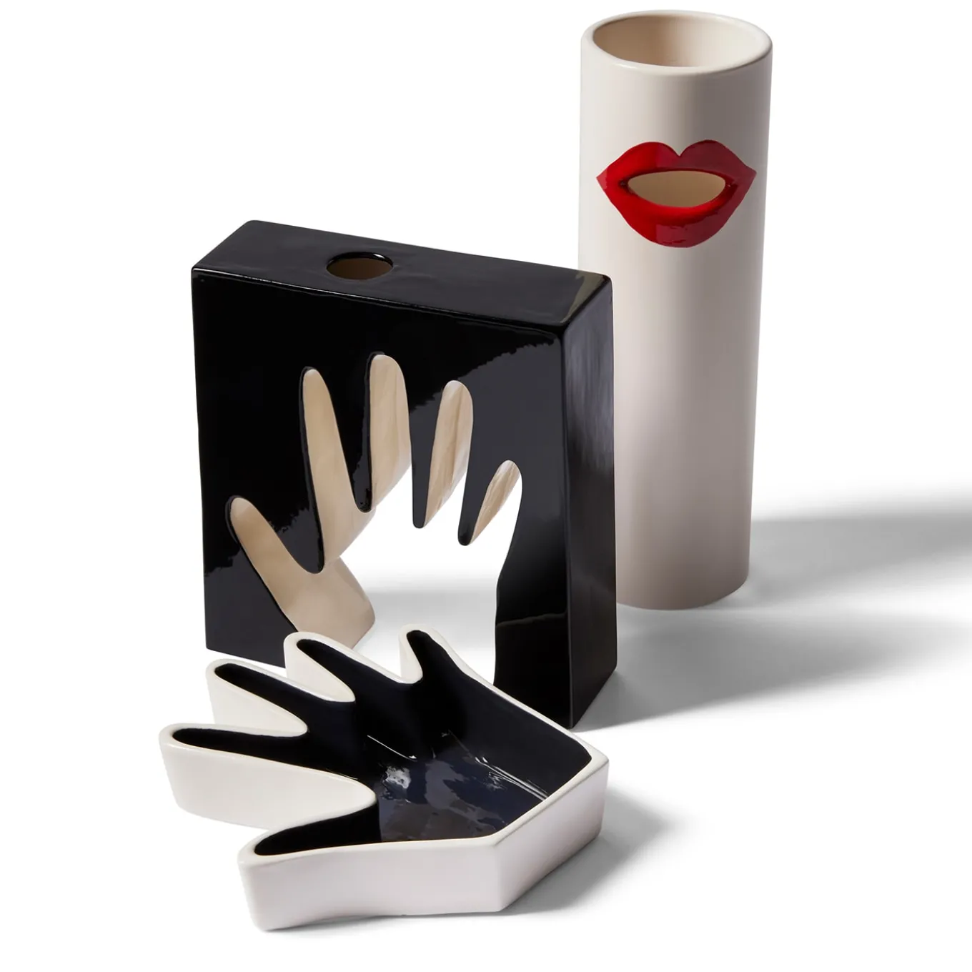 Black Impronta Tray by Ico Parisi Tray