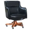 Black Leather Armchair