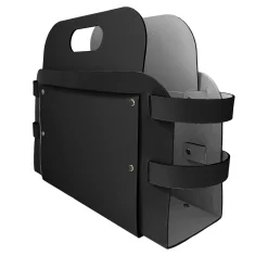 Black Leather Magazine holder