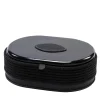 Black Oval Jewelry Box
