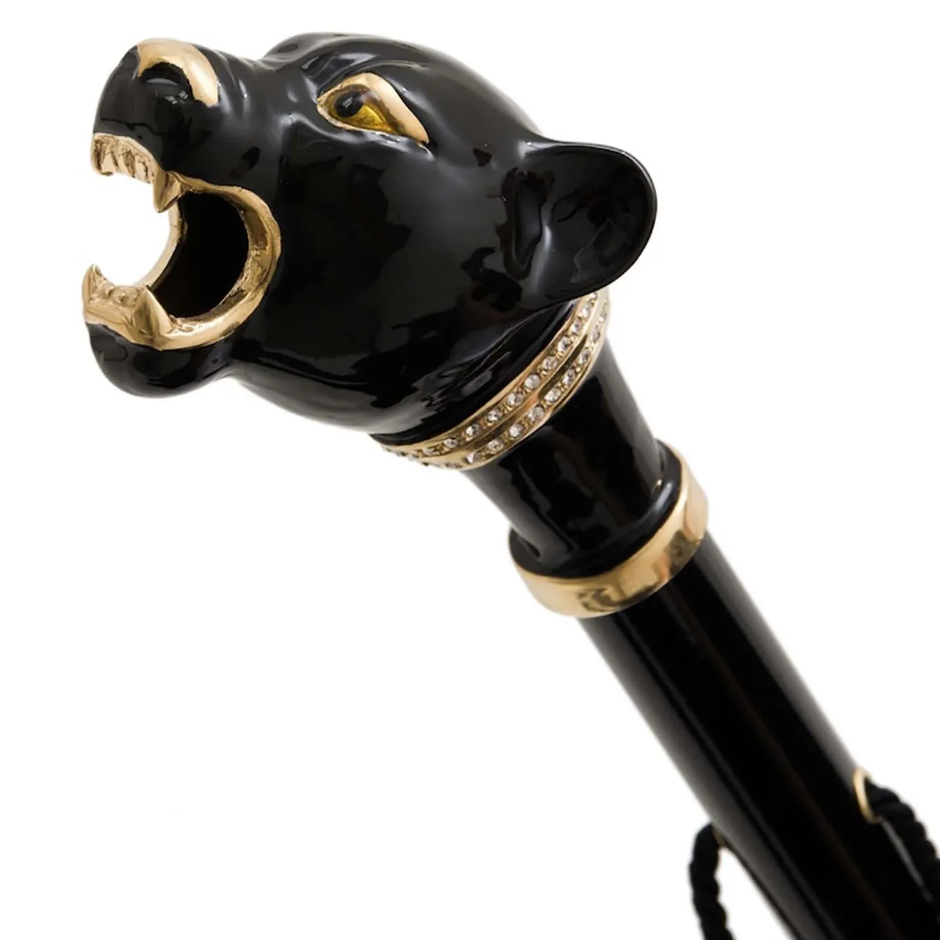 Black Panther enameled wood shoehorn